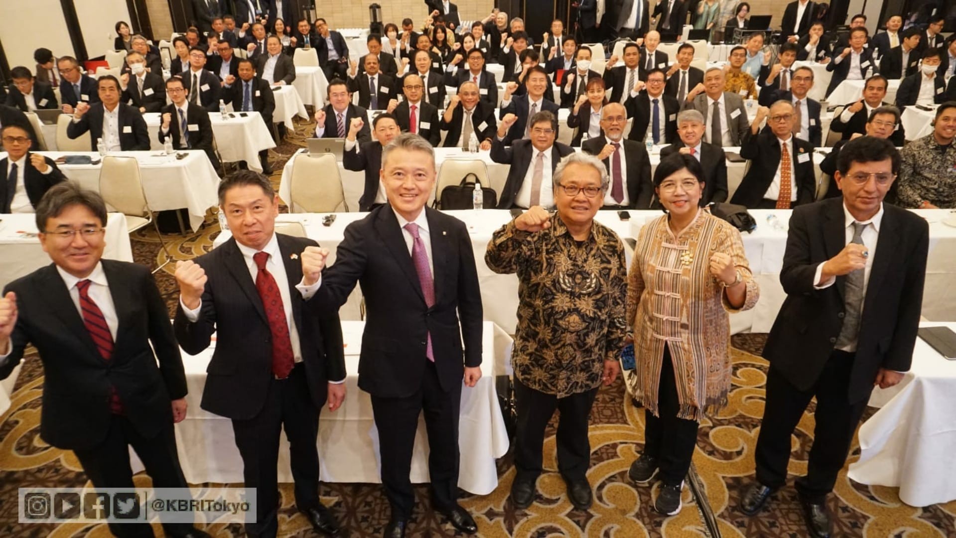 Forum Bisnis Suku Cadang Otomotif RI-Jepang ke-II Resmi Digelar di Nagoya. (Foto: MNC Media)