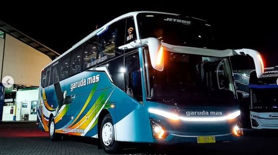 Bodi Super High Deck, Begini Kemewahan Bus Baru Garuda Mas (Foto: dok Instagram Garuda Mas)