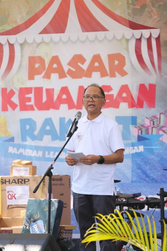 Puncak BIK 2023, OJK Gelar Pasar Keuangan Rakyat di Sumbawa Barat (FOTO:Dok Ist)