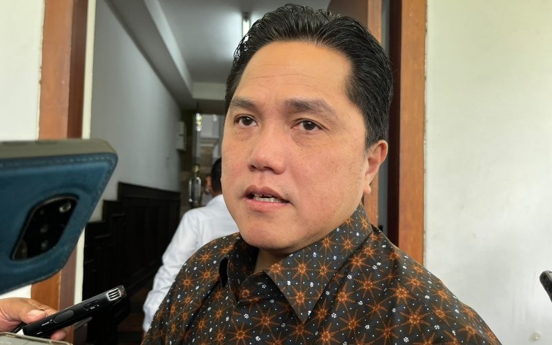Erick Thohir Bocorkan Alasan Merger Bank Muamalat dan BTN Syariah. (Foto MNC Media)