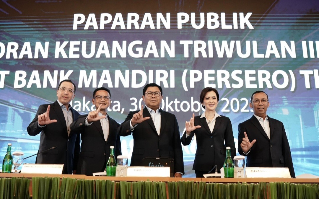 Kredit Mandiri (BMRI) Tembus Rp1.315 Triliun, Naik 12,7 Persen per September 2023 (FOTO:Dok BMRI)