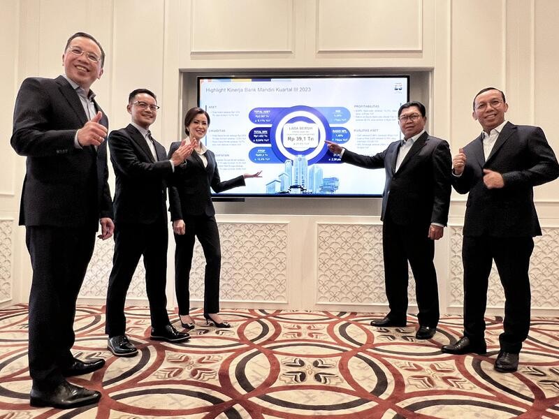 Rekor Terbaru di Indonesia, Total Aset Bank Mandiri (BMRI) Tembus Rp2.007 T  (foto: MNC Media)