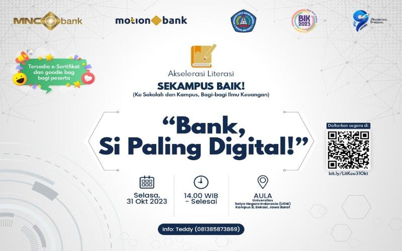 MNC Bank-USNI Kerja Sama Selenggarakan Kegiatan Literasi Keuangan