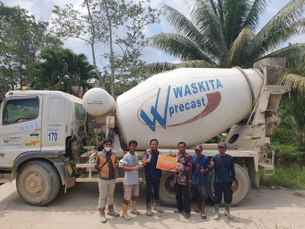 PT Waskita Beton Precast Tbk meraih kontrak untuk pembangunan IKN Nusantara yaitu Proyek Jalan Feeder (Distrik) pada kawasan megaproyek.  (MNC Media)