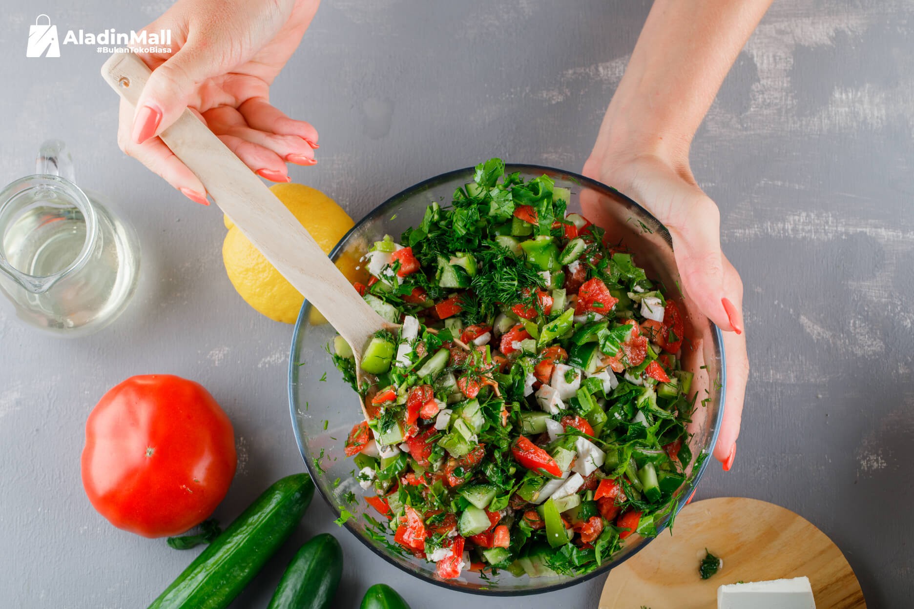Tiga Resep Salad Dressing Sehat untuk Menu Diet Harian. (Foto: MNC Media)