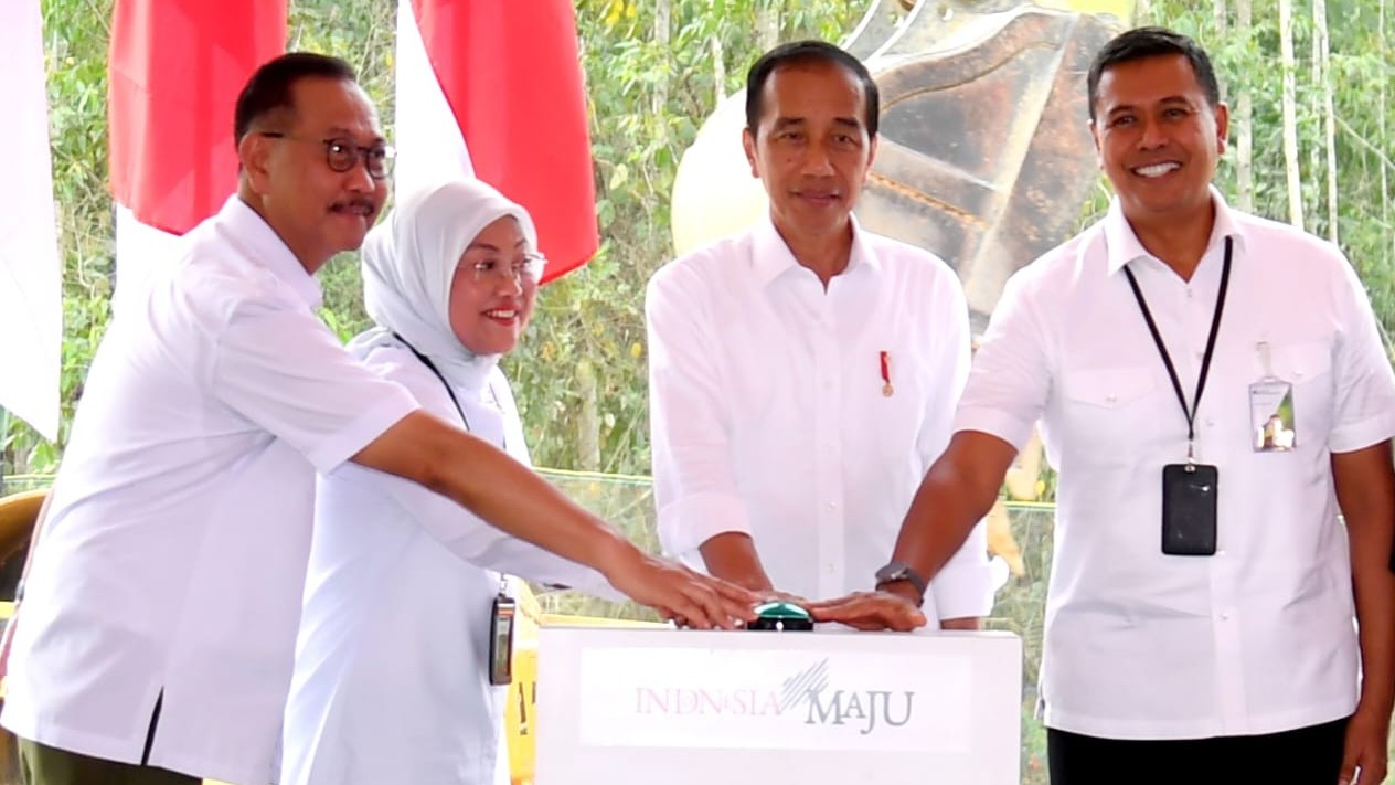 Jokowi: Kantor BPJS Ketenagakerjaan Melengkapi Fasilitas Pelayanan Masyarakat di IKN. (Foto Setpres)