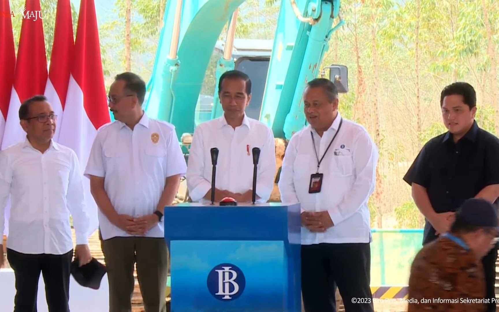 Groundbreaking Kantor Bank Indonesia, Jokowi: Ini Kesungguhan Dan ...