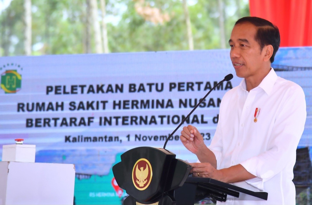 Jokowi Optimistis Kehadiran RS di IKN Kuatkan Kepercayaan Investor untuk Investasi (FOTO:Dok Ist)
