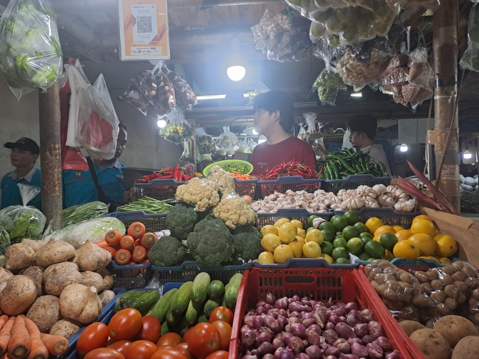 Harga Cabai Rawit Makin Bengkak, Tembus Rp120 Ribu per Kilogram (FOTO:MNC Media)