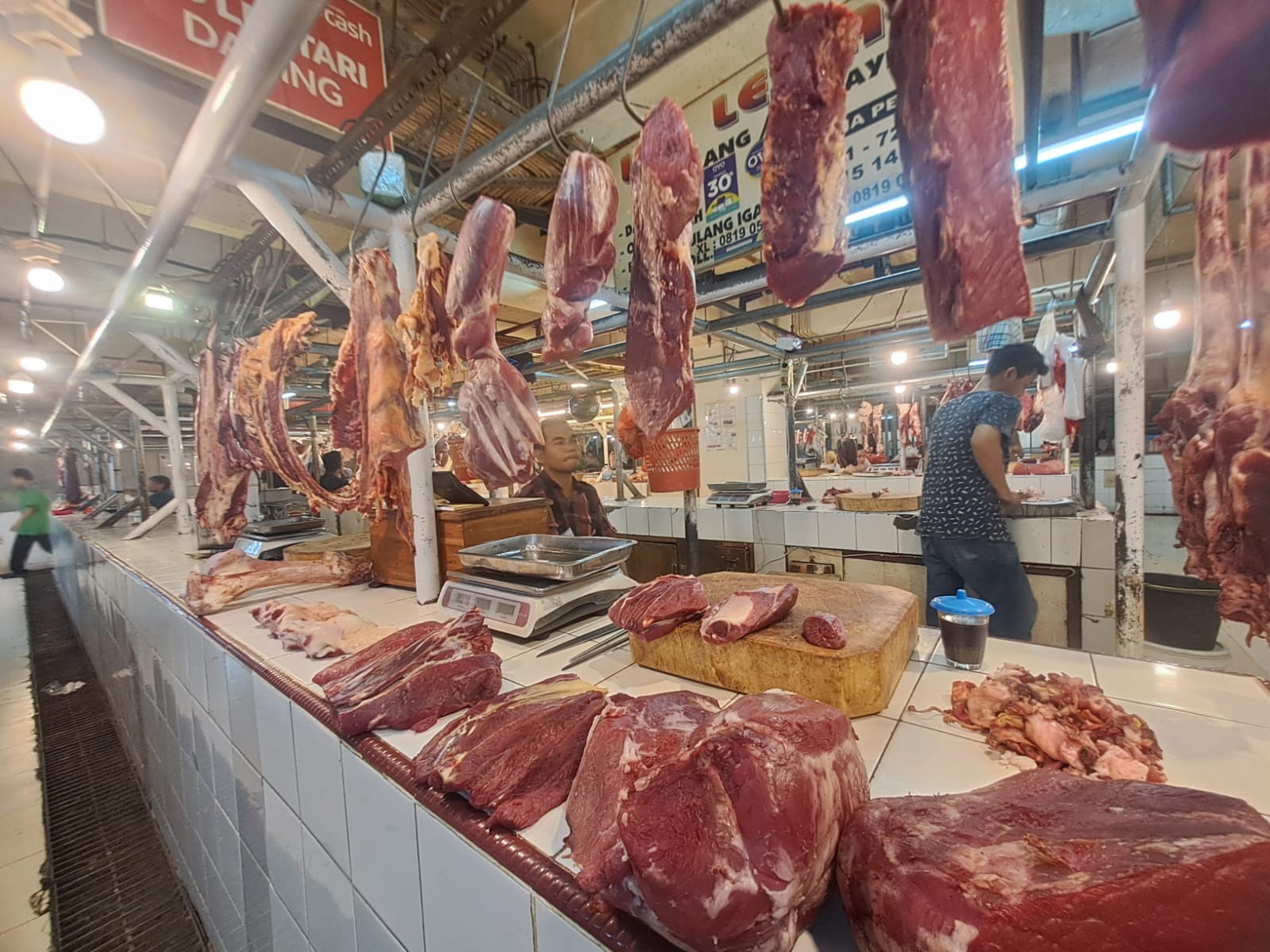 Harga Cabai Rawit Tak Terkendali, Bagaimana dengan Daging Sapi? (Foto: Suparjo/MNC Media)