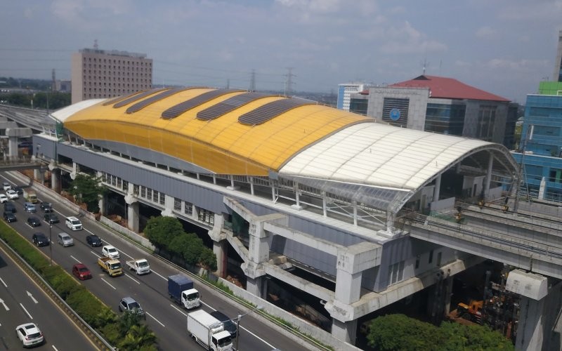 Penumpang di Stasiun Halim Naik Signifikan per November 2023, Tembus 600 Ribu. Foto: MNC Media.