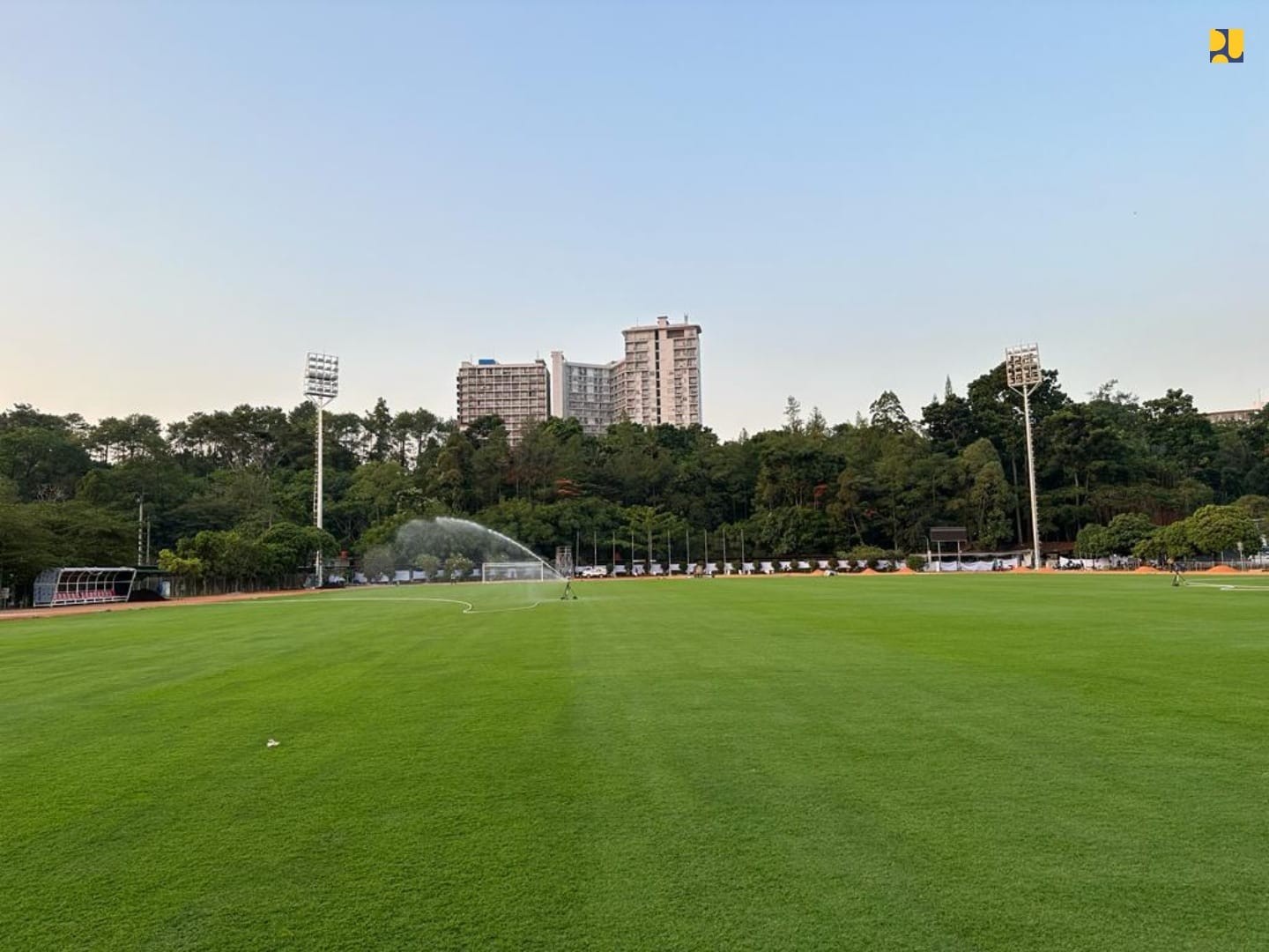 Jelang Piala Dunia U-17, KemenPUPR Rampungkan Renovasi Lapangan Pertandingan (FOTO:Dok Ist)