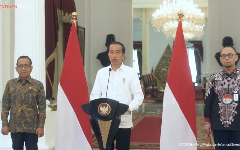 Presiden Joko Widodo bersyukur Indonesia telah resmi menjadi anggota tetap Financial Action Task Force (FATF) ke-40.  (Setkab)