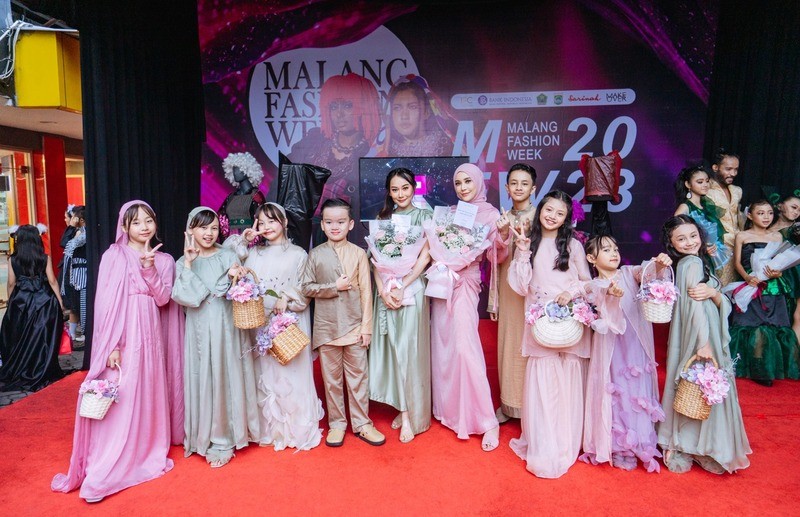 Ratusan Desainer Lokal Unjuk Kebolehan di Malang Fashion Week 2023 (foto: MNC Media)