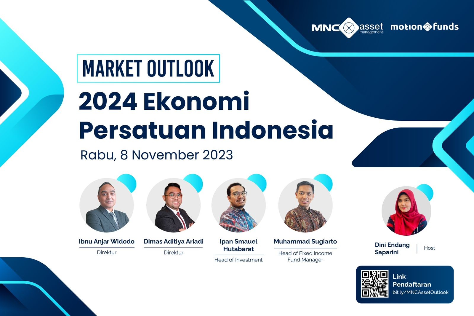 Simak Prediksi Ekonomi di Tahun Politik 2024 lewat Webinar MNC Asset Management (foto: MNC Media)