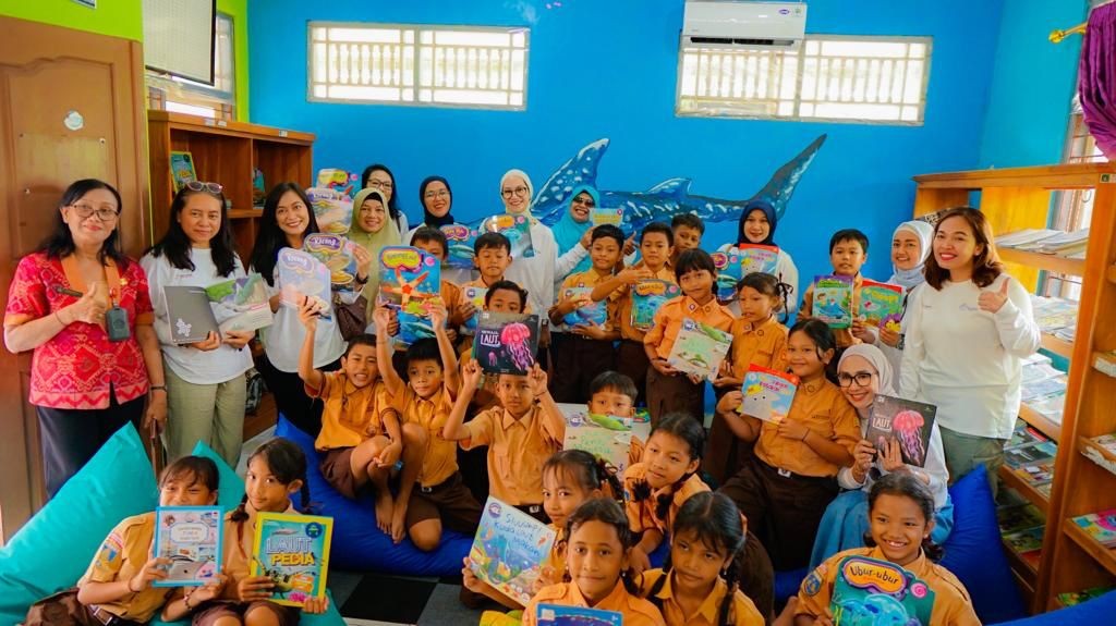 BerSEAnergi untuk Laut di Bali, PIS Tumbuhkan Kecintaan pada Laut Bagi Anak Sekolah (foto: MNC Media)
