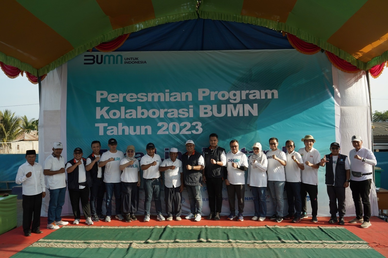 Peruri dan 22 BUMN Jalankan Program Tana Lino Lestari II di Pulau Komodo (FOTO:Dok Ist)