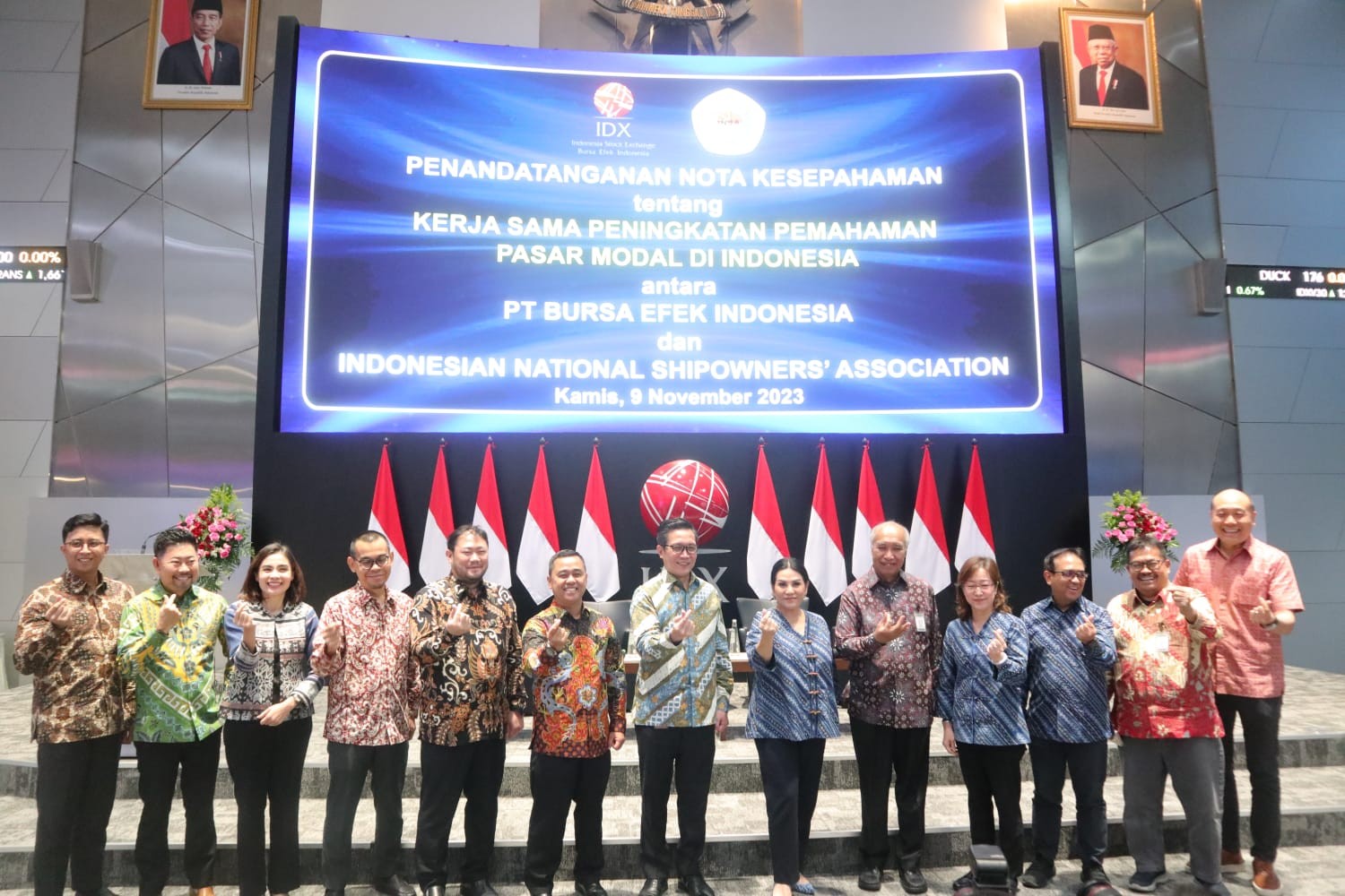 INSA Gandeng BEI untuk Perluas Pendanaan Pelayaran Lewat Pasar Modal. (Foto: Dok. BEI)