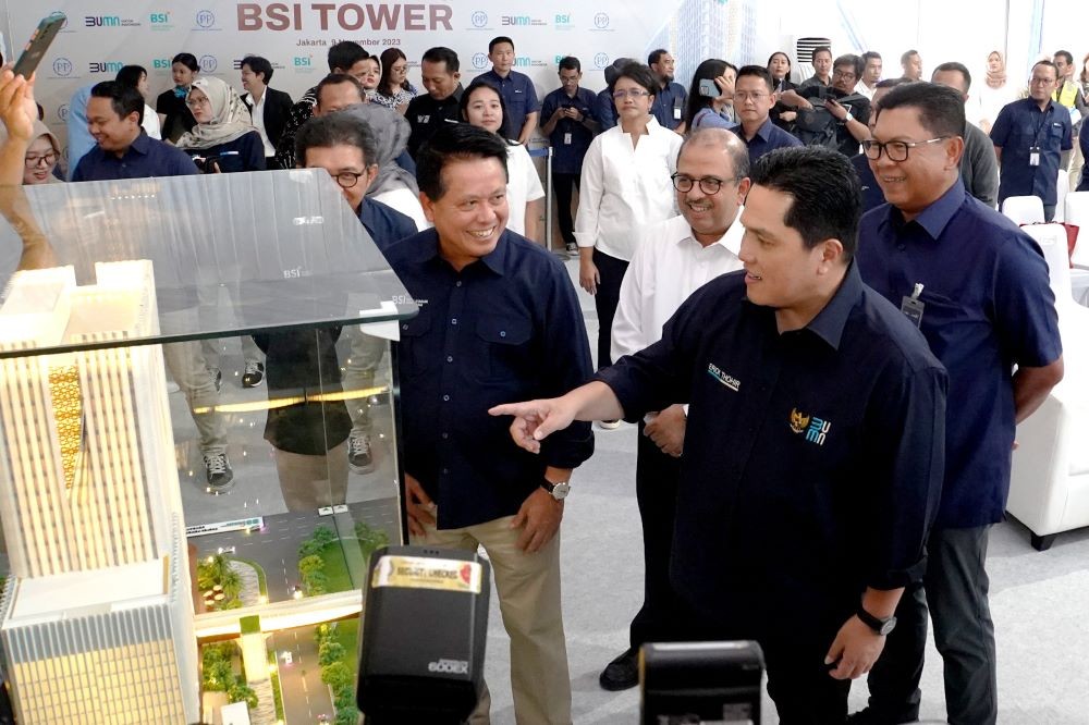 Usung Konsep Green Building, BSI Tower Diproyeksikan Jadi Financial Center di RI. Foto: MNC Media.