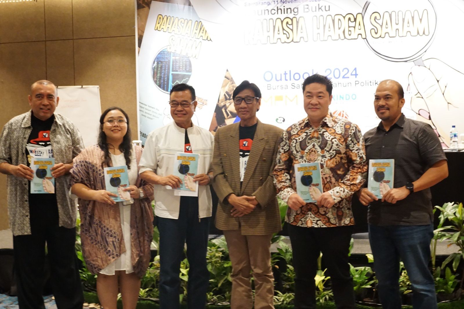 MNC Sekuritas Dukung Peluncuran Buku Hari Prabowo, Rahasia Harga Saham: Analisis dan Strategi. (Foto: MNC Media)