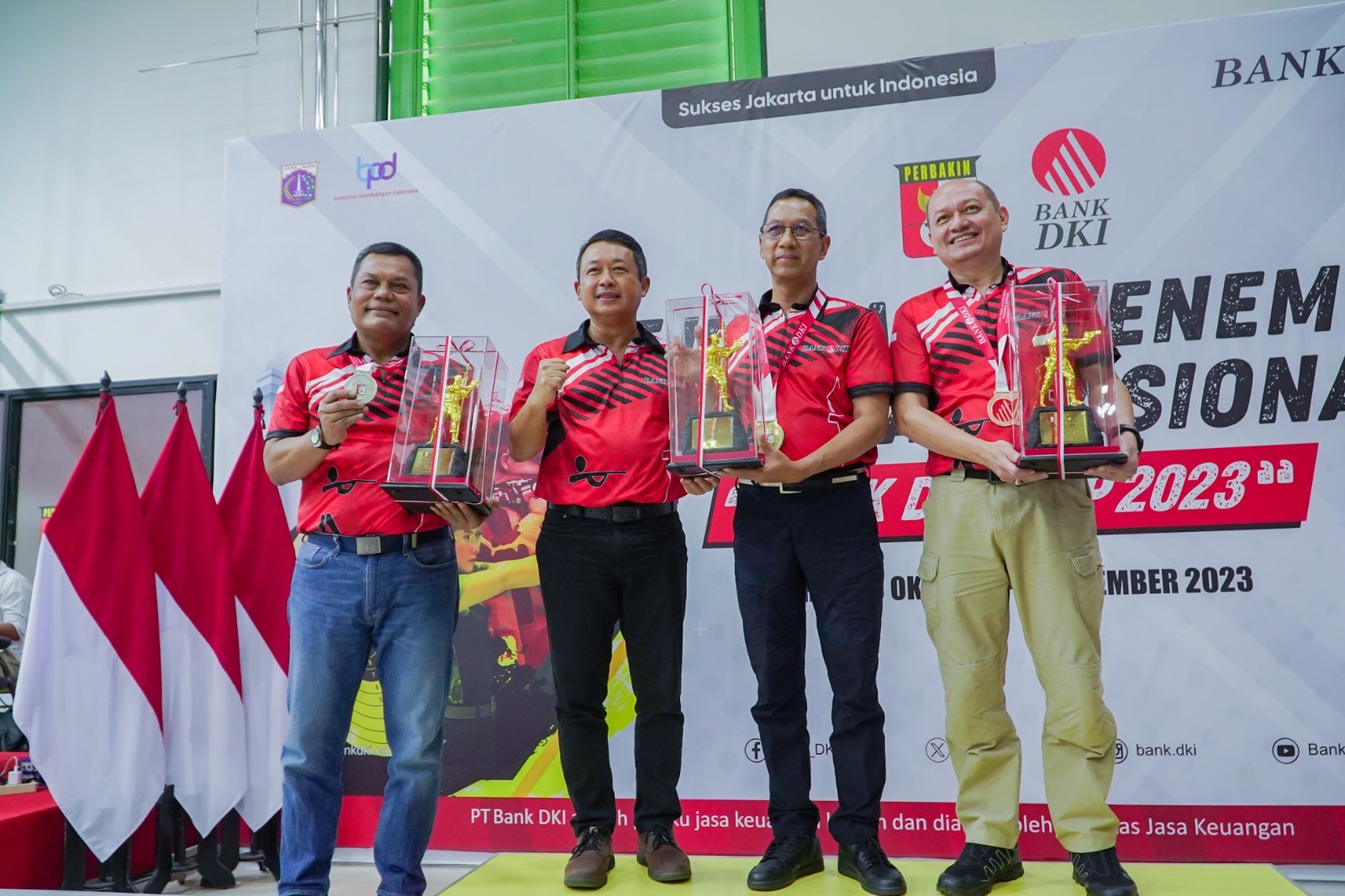 Gandeng Perbakin, Bank DKI Sosialisasi Produk Perbankan di Kalangan Atlet Menembak (foto: MNC media)