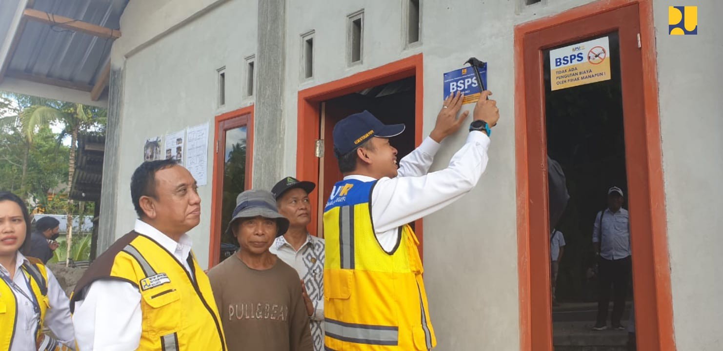 Kementerian PUPR Rampungkan Bedah Rumah 143.009 Unit, 95 Persen dari Target. (Foto: Dok. Kementerian PUPR)