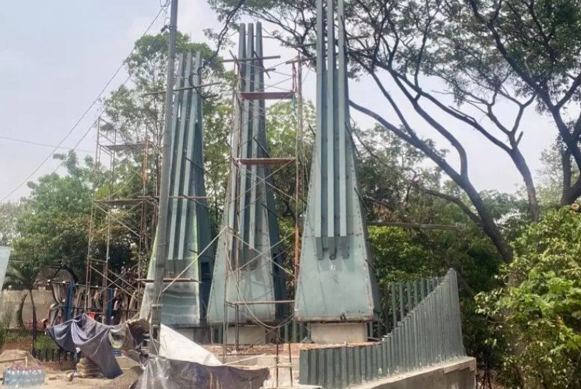 Gelontorkan Rp1,7 Miliar, Pemkot Depok Bangun Tugu Selamat Datang di Perbatasan Jaksel-Margonda (FOTO:Dok Ist)