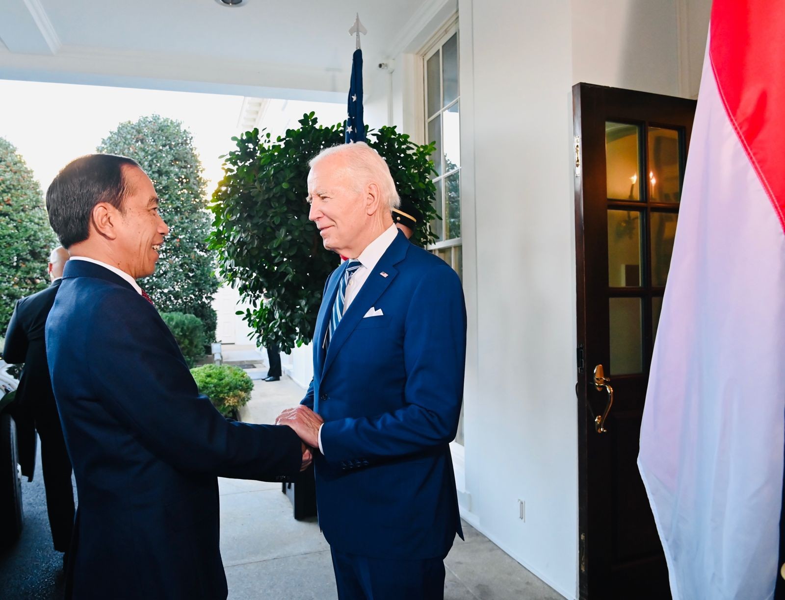 Jokowi Berharap AS Berada di Garis Depan Bela Keadilan untuk Palestina. Foto: MNC Media.