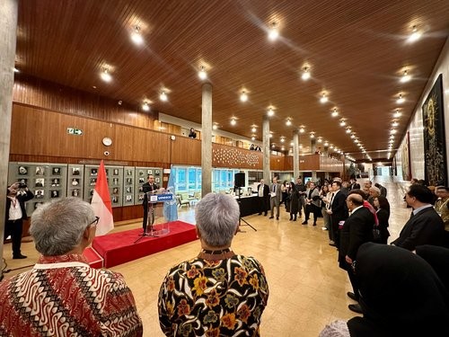 Jalan Nusantara Inaugurated at UNESCO Headquarters in Paris. (Foto: Kemlu)