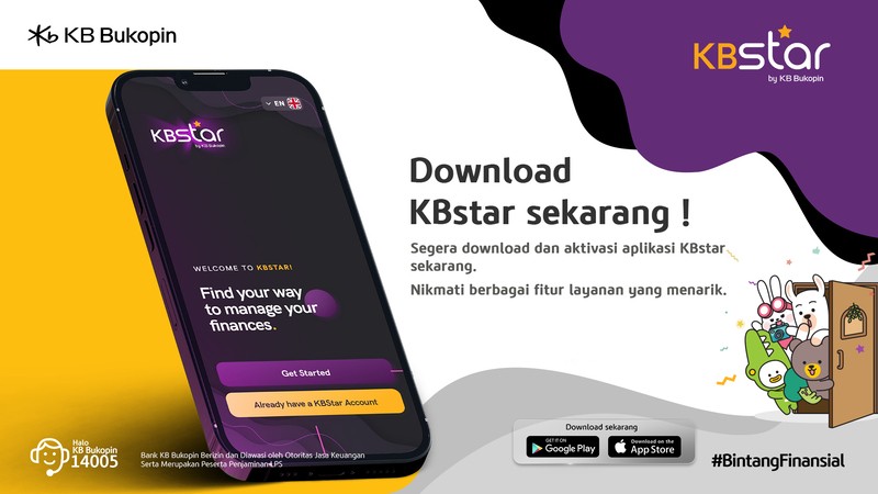 Mudahkan Nasabah, Bank KB Bukopin Alihkan Layanan Digital Banking ke Aplikasi KBstar. (Foto: KB Bukopin)