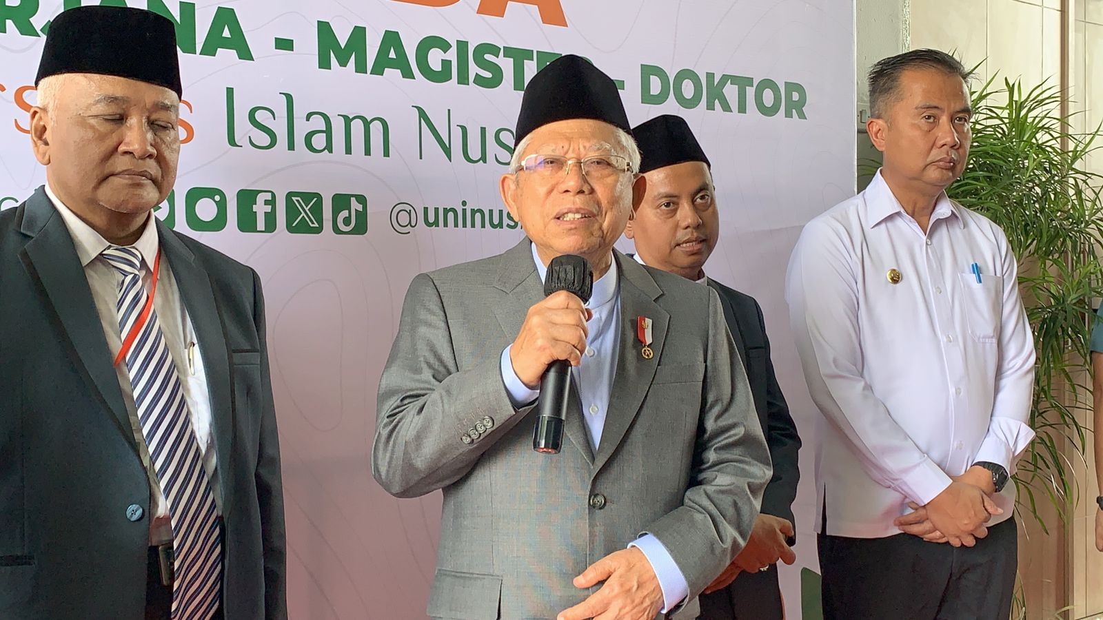 Biaya Haji 2024 Diusulkan Naik Jadi Rp105 Juta, Wapres: Harus Gunakan Pendekatan Rasionalitas. (Foto Binti M/MPI)