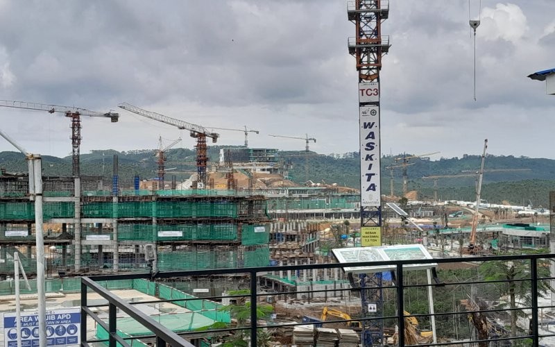 Integrasi Waskita (WSKT) dan Hutama Karya lewat PMN Masuk Tahap Kedua (FOTO:MNC Media)