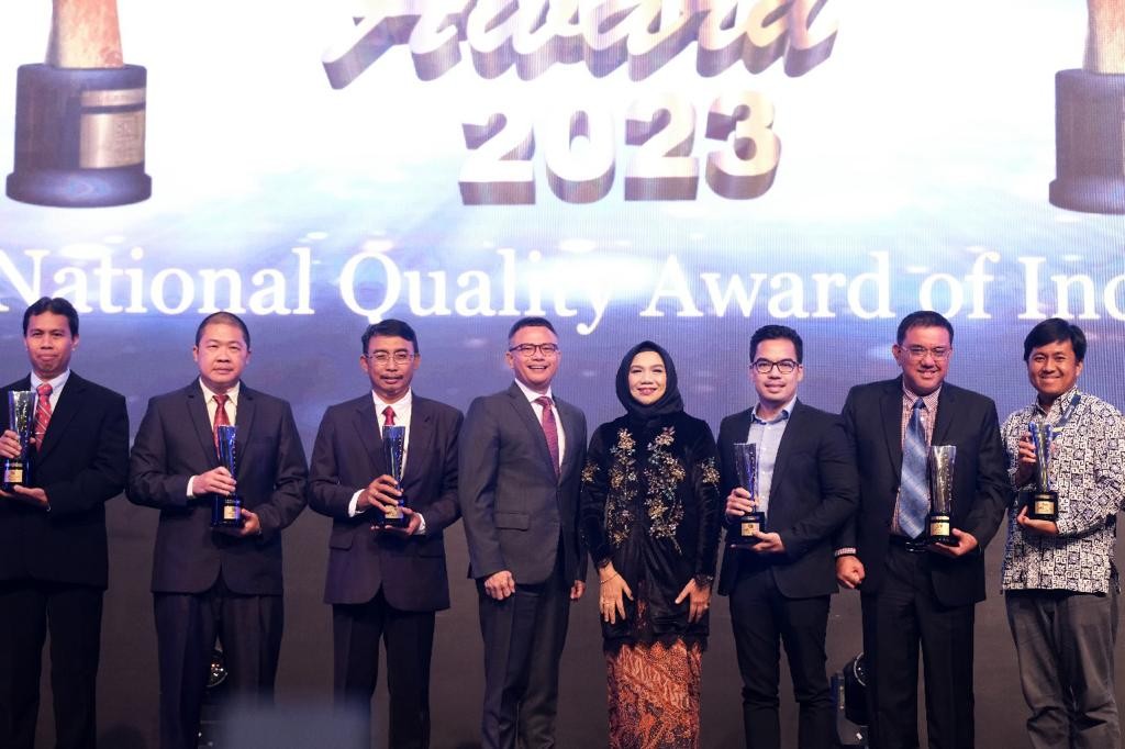 Lakukan Transformasi Bisnis, Peruri Sabet Peringkat Gold di SNI Award 2023 (FOTO:Dok Ist)