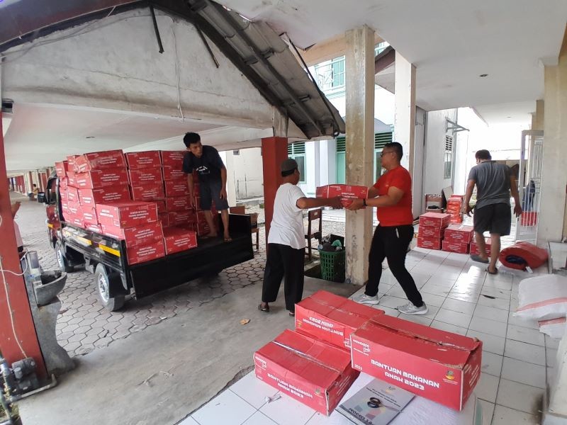 Kemensos Gerak Cepat Kirim Bantuan Logistik untuk Korban Banjir di Aceh Tenggara. (Foto:  Dok. Kemensos)