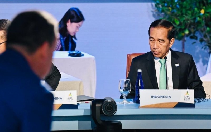 Temui Presiden MBZ, Presiden Jokowi Harap PEA Berikan Harga Minyak Secara Kompetitif . (Foto: MNC Media)