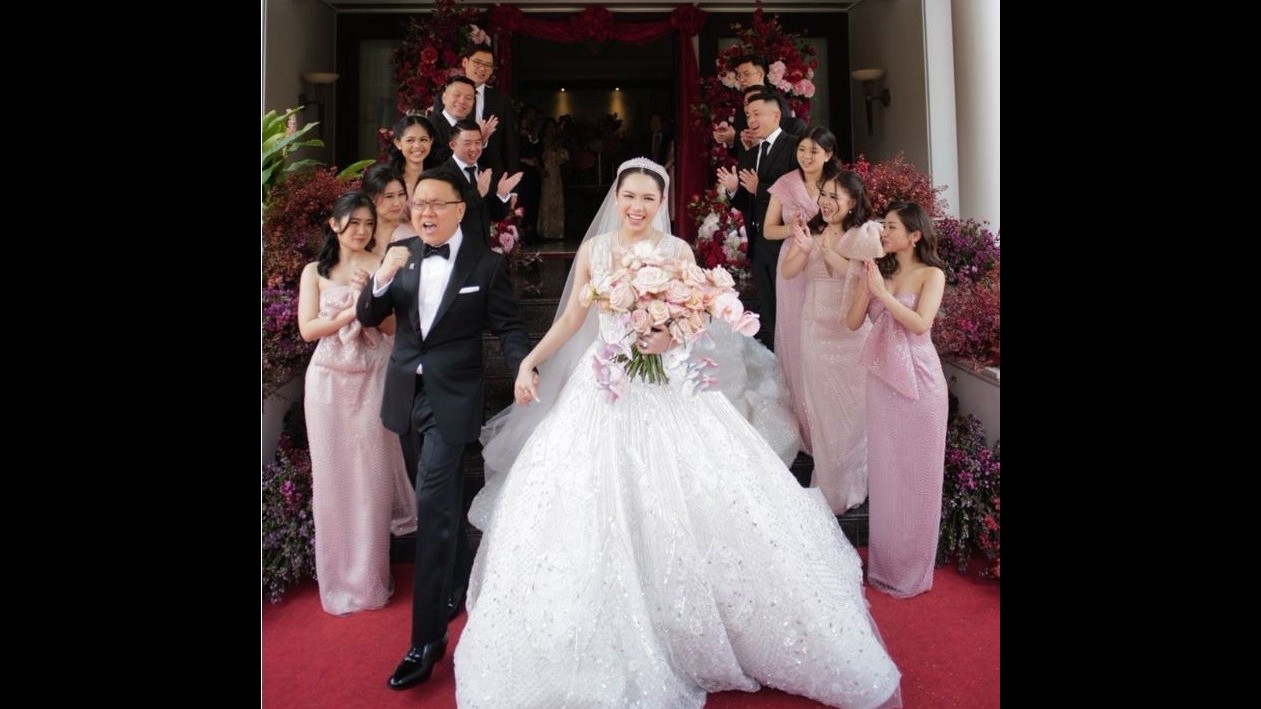 Heboh Pernikahan Gwen-Ryan Crazy Rich Surabaya, Habiskan Berapa Miliar? (Foto Instagram @majestichocuspocus)