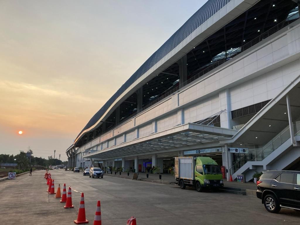 Jasa Marga (JSMR) Tutup Akses Proyek Stasiun Kereta Cepat Halim. (Foto: MNC Media)