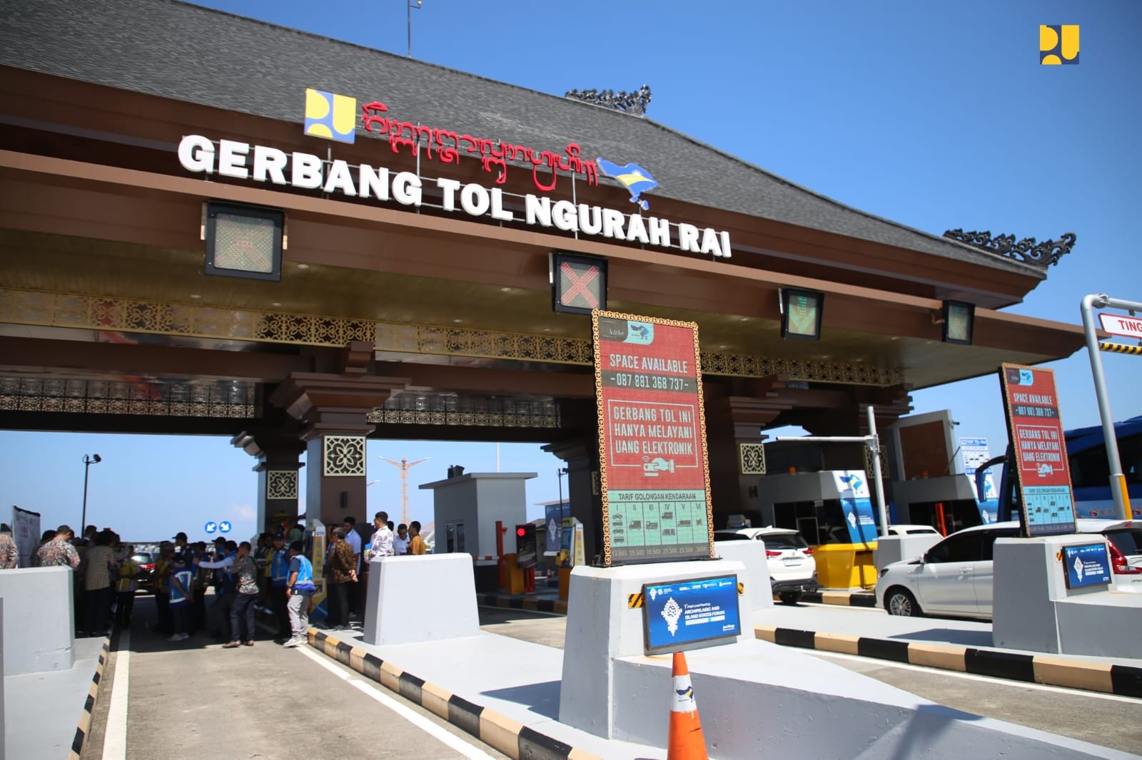 Seluruh Gardu di Gerbang Tol Ngurahrai Bakal Terapkan Sistem MLFF Mulai Maret 2024 (FOTO:Dok Ist)