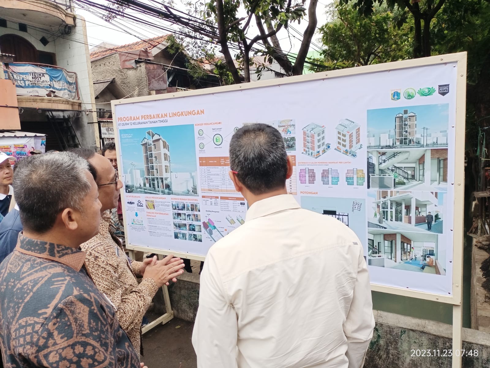 Heru Budi Targetkan Revitalisasi Rusun Tanah Tinggi Selesai dalam 7 Bulan. (Foto: Carlos Roy/MNC Media)