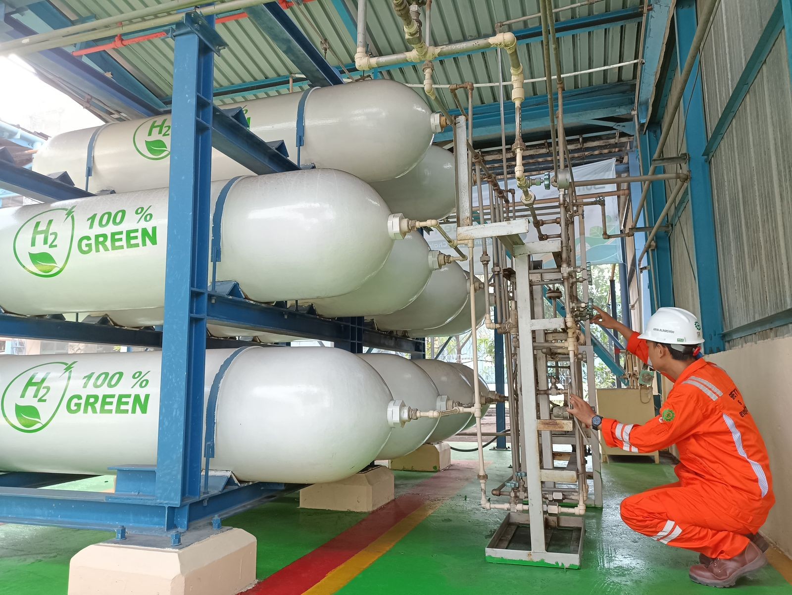 PLN Siapkan Stasiun Pengisian Green Hydrogen di Sejumlah Wilayah. (Foto: Dok. PLN)