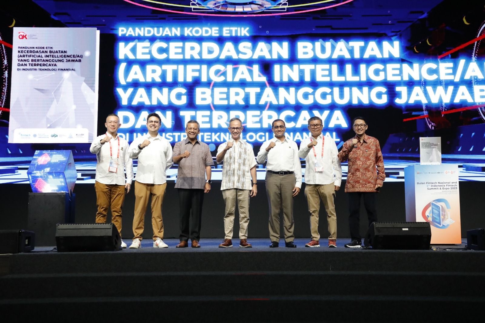 OJK dan Asosiasi Fintech Luncurkan Panduan Kode Etik AI di Industri Teknologi Finansial. (Foto Istimewa)