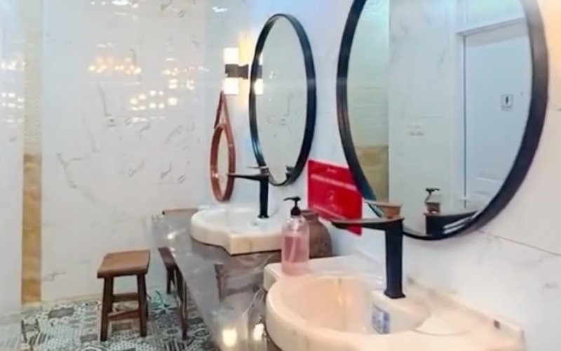 Toilet SPBU mewah di Sukabumi, Jabar (Instagram/@erickthohir)