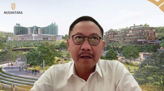 Perdana, Badan Otorita Luncurkan Roadmap Khusus Penanganan Perubahan Iklim di IKN. (Foto: Iqbal/MNC Media)