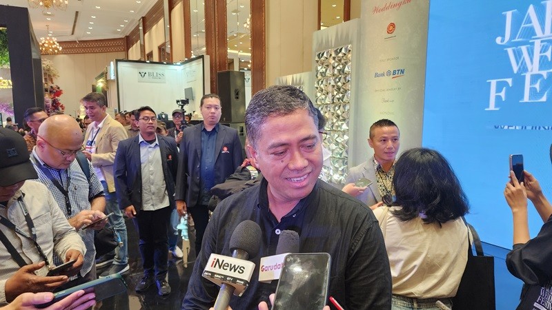 BTN (BBTN) Bidik Penyaluran KPR Rp500 Miliar di Event Jakarta Wedding Festival 2023 (Foto Iqbal Dwi)