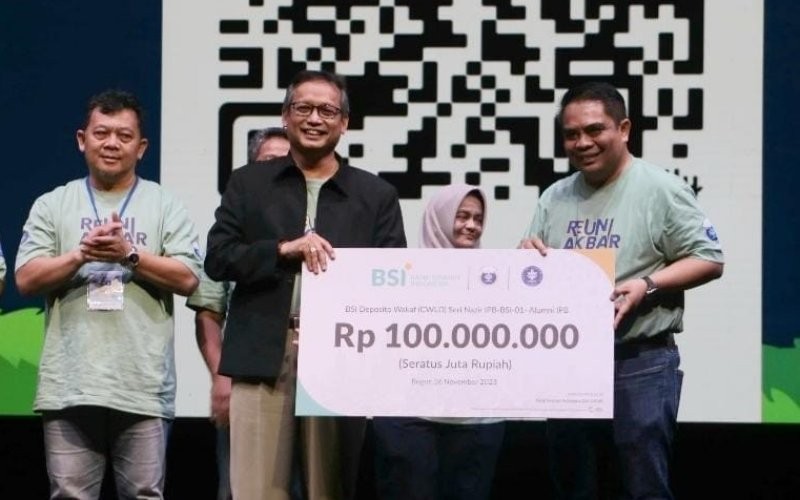 PT Bank Syariah Indonesia Tbk atau BSI (BRIS) meluncurkan BSI Deposito Wakaf. (BSI)