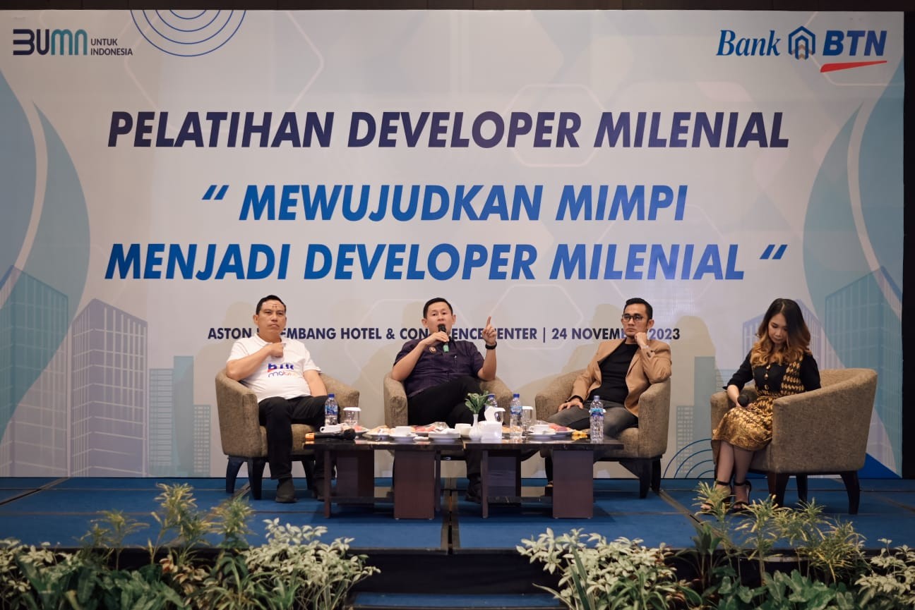 BTN (BBTN) Siap Fasilitasi Generasi Milenial jadi Developer Andal (FOTO:Dok BTN)