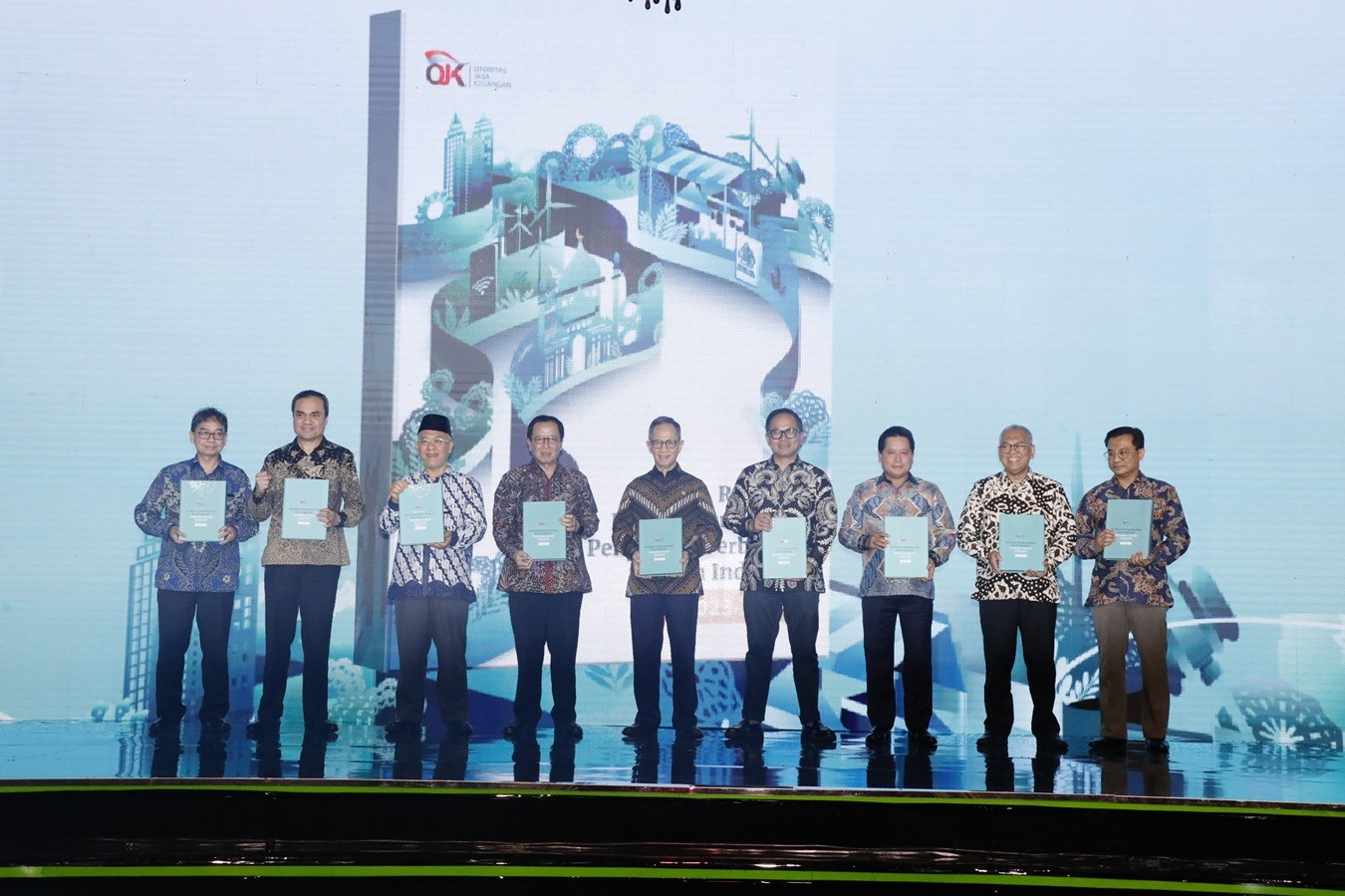 OJK Luncurkan Roadmap Pengembangan dan Penguatan Perbankan Syariah Indonesia 2023-2027. (Foto OJK)