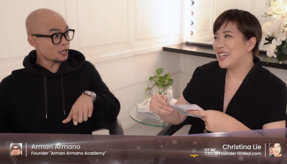 Kisah Sukses Arman Armano, Tamatan SMA Dirikan Beauty Academy dengan 500 Alumni. (Youtube/Christina Lie)