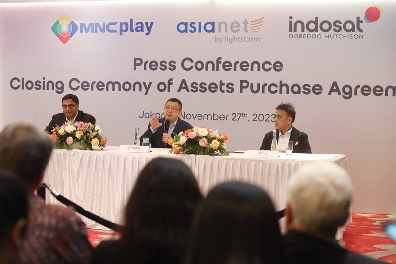 Indosat (ISAT) Resmi Akuisisi 300 Ribu Pelanggan MNC Play (Foto MNC Media)