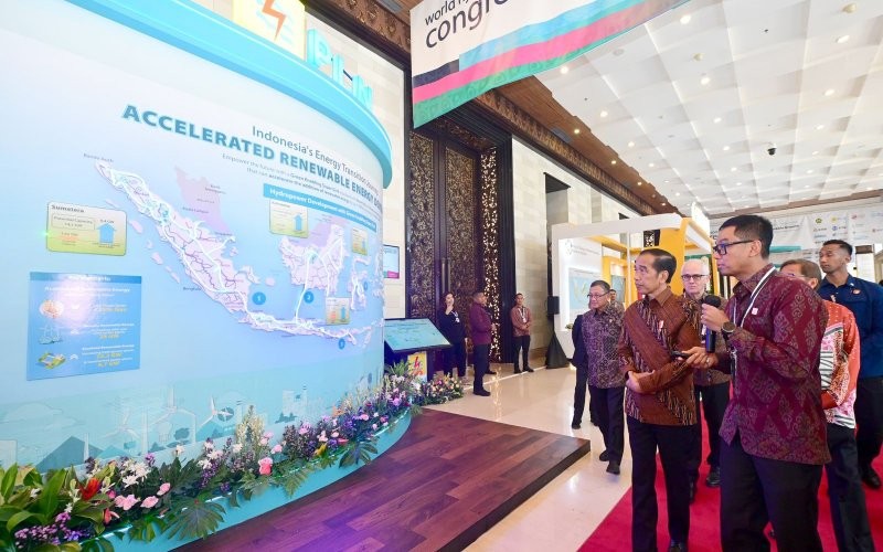 Presiden Jokowi hadiri Conference of the Parties (COP) ke-28  di Dubai, Uni Emirat Arab (UEA), Kamis (30/11/2023).  (PLN)